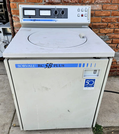 REFURBISHED SORVALL RC-5B PLUS FLOOR REFRIGERATED CENTRIFUGE NO-ROTOR WATCHVIDEO
