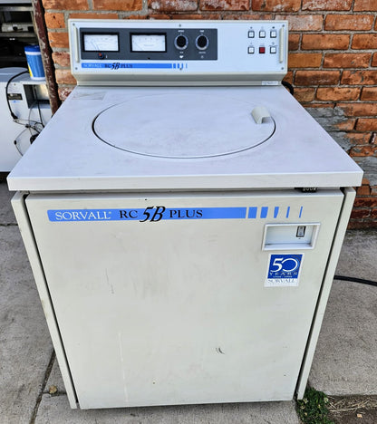 REFURBISHED SORVALL RC-5B PLUS FLOOR REFRIGERATED CENTRIFUGE NO-ROTOR WATCHVIDEO