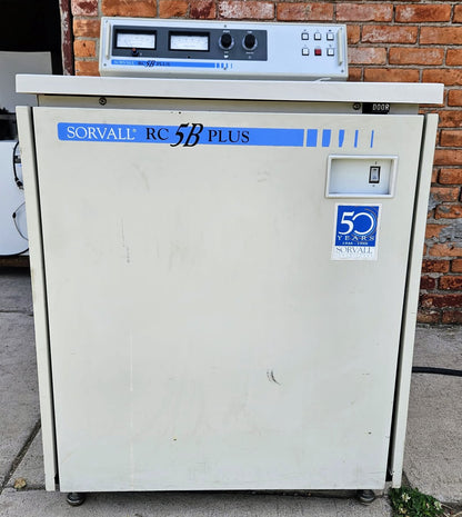 REFURBISHED SORVALL RC-5B PLUS FLOOR REFRIGERATED CENTRIFUGE NO-ROTOR WATCHVIDEO
