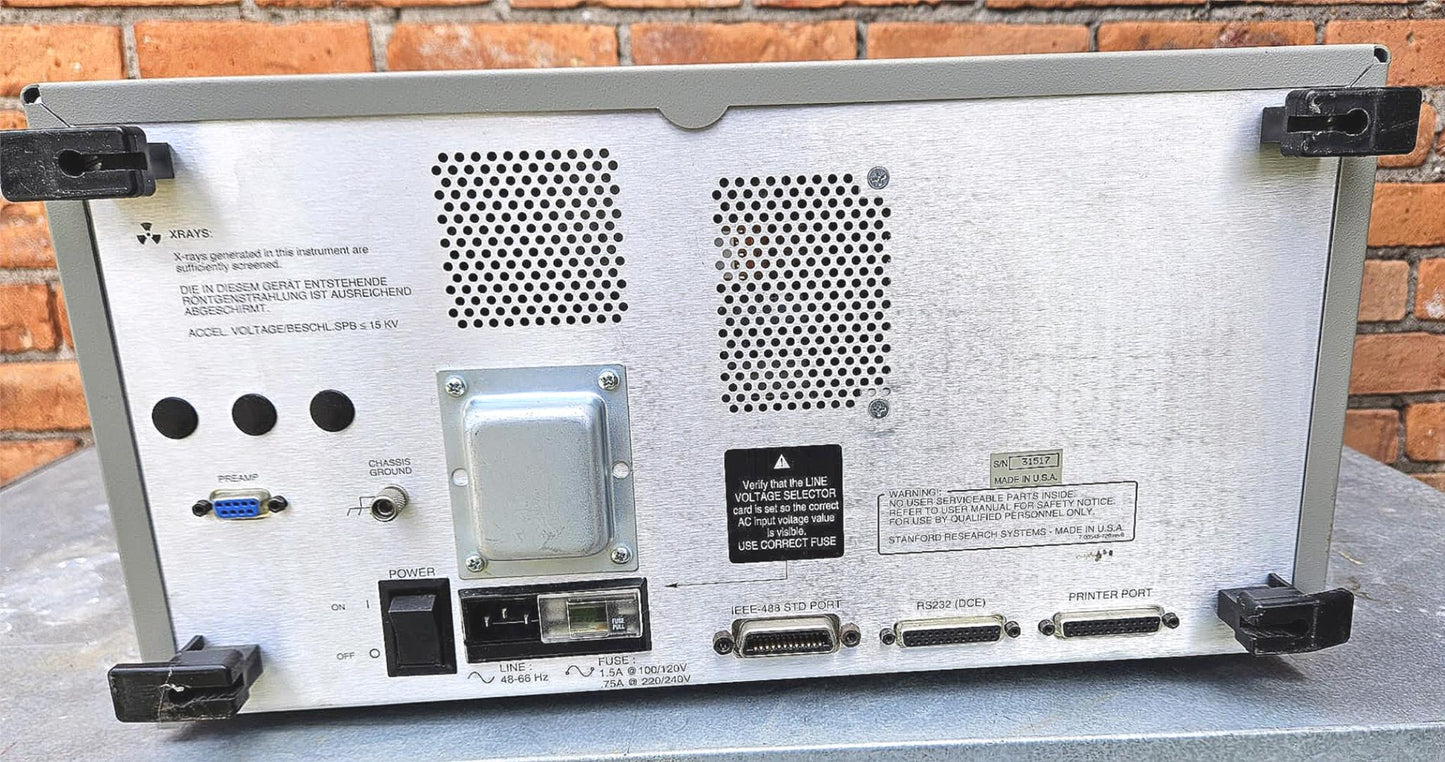 100%WARRANTY STANFORD RESEARCH SYSTEMS SR780 SIGNAL ANALYZER FREESHIP WATCHVIDEO