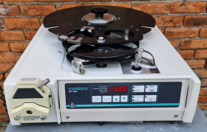 100%WARRANTY NEW BRUNSWICK MP-1000 AUTOMATED PLATE PETRI DISH POURER WATCH VIDEO