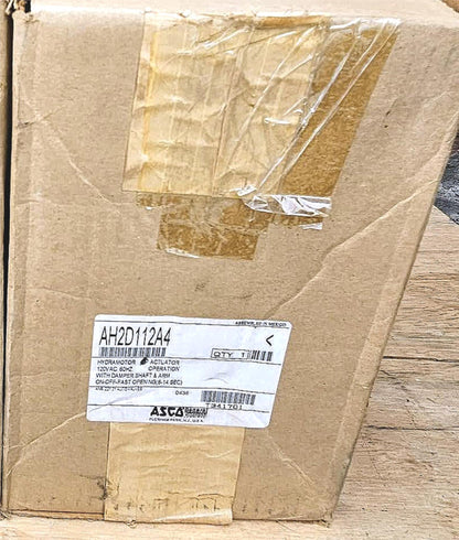 90-DAY-WARRANTY ASCO AH2D112A4 HYDRAMOTOR GAS VALVE DAMPER SHAFT & ARM FREE SHIP