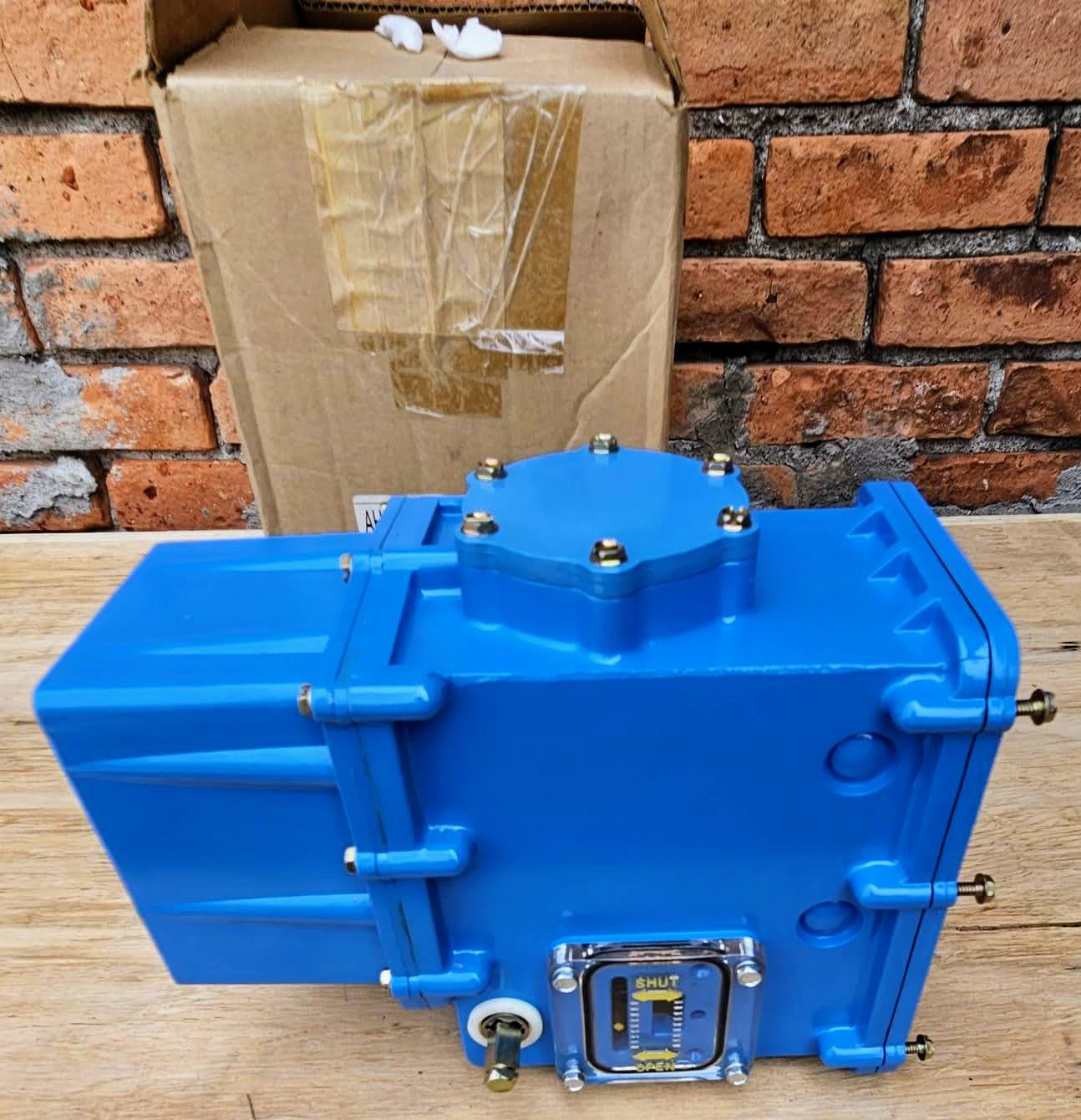 90-DAY-WARRANTY ASCO AH2D112A4 HYDRAMOTOR GAS VALVE DAMPER SHAFT & ARM FREE SHIP