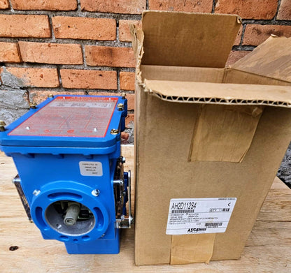 90-DAY-WARRANTY ASCO AH2D112A4 HYDRAMOTOR GAS VALVE DAMPER SHAFT & ARM FREE SHIP