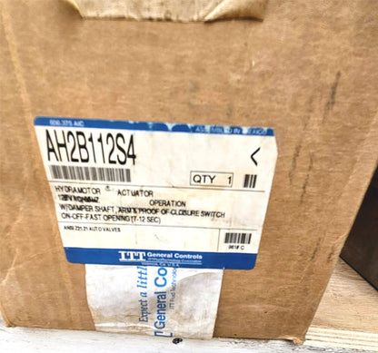 90DAYWARRANTY ITT ASCO AH2B112S4 HYDRAMOTOR GAS VALVE DAMPER SHAFT ARM FREE SHIP