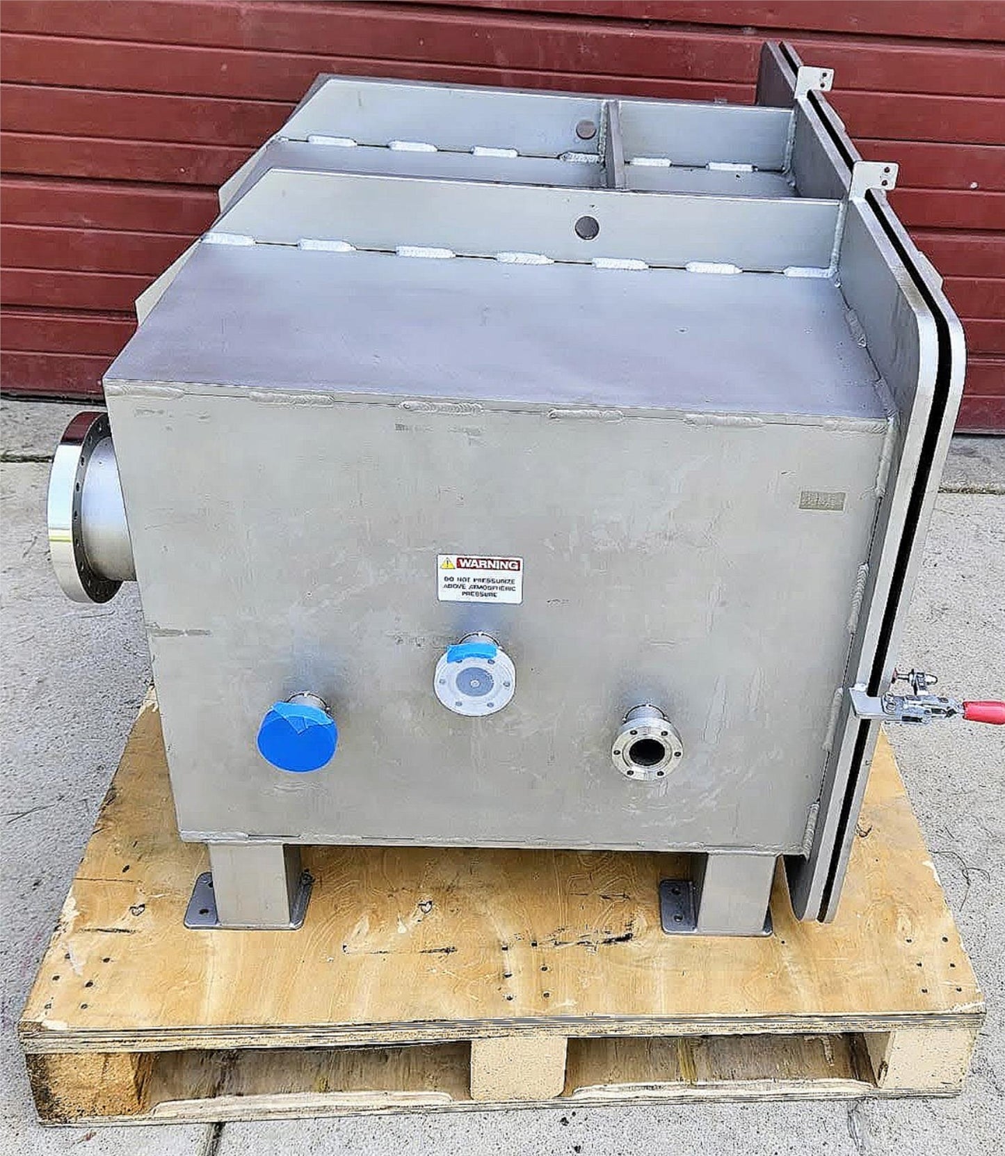 BNEW 40x26x20 LACO TECH LVC402620-3322-CH-1P2592 STSTEEL VACUUM CHAMBER FREESHIP