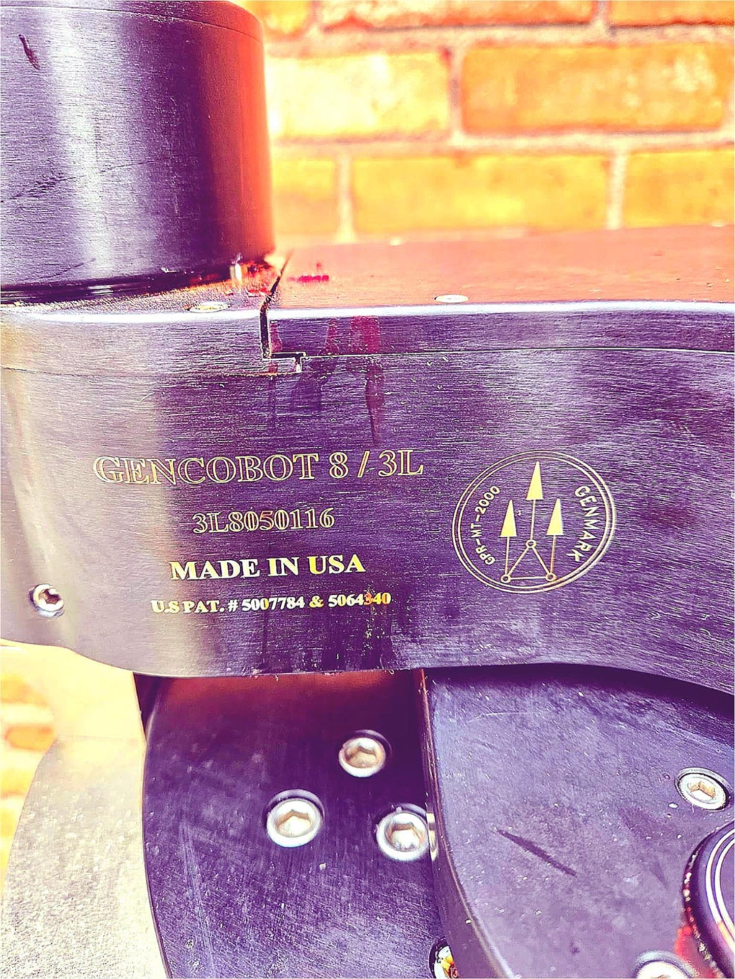 GENMARK GENCOBOT GB8-3L805016 WAFER TRANSFER HANDLING ROBOT GPR-MT-80040219