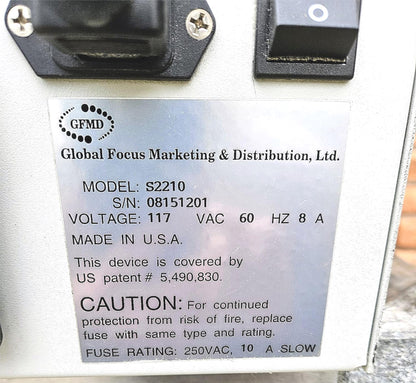 THE SILENCER 2210 SILENT SOLUTION CENTRIFUGE ROTOR WATCHVIDEO WARRANTY FREE SHIP