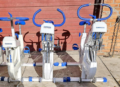 LOT MONARK ERGOMEDIC 828 818 CARDIO ERGOMETER ANAEROBIC PEAK RECUMBENT BIKE