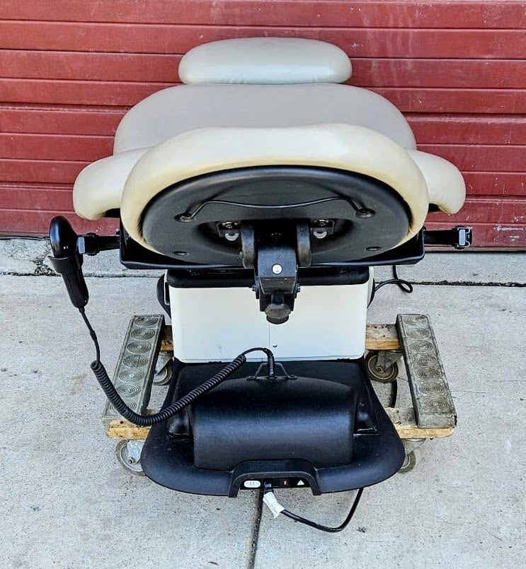 MIDMARK RITTER® 630 POWER PROCEDURE EXAM CHAIR w REMOTE 90DAYWARRANTY WATCHVIDEO