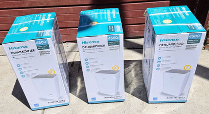 BRAND NEW HISENSE ENERGY STAR 50 PINT 3-SPEED DEHUMIDIFIER 4500SquFeet FREE SHIP
