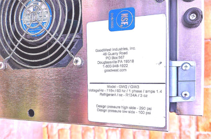 90-DAY-WARRANTY GOODWEST GW2 TWO-FLAVORED ICED COFFEE CREAMER & MANUAL FREE SHIP