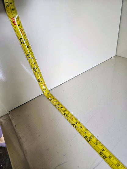 VINTAGE METAL BARRISTER 4 STACK SHELVES GLASS DOORS 13".25 x 33" x 75" FREE SHIP