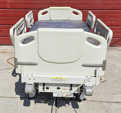 HILL-ROM ADVANTA P1600 POWER HOSPITAL GURNEY GELMATTRESS DIGITALSCALE WATCHVIDEO