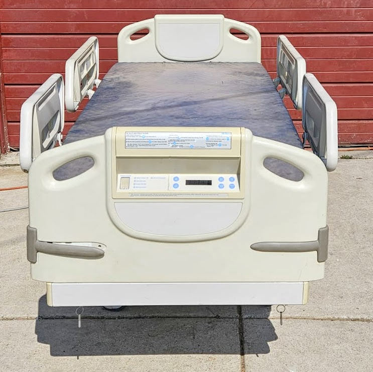 HILL-ROM ADVANTA P1600 POWER HOSPITAL GURNEY GELMATTRESS DIGITALSCALE WATCHVIDEO