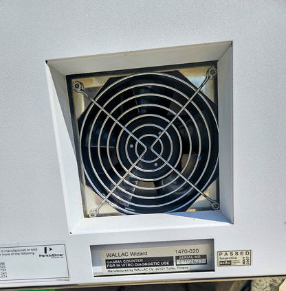 WARRANTY PERKIN ELMER WALLAC WIZARD 1470 GAMMA COUNTER WATCH-VIDEO FREE-SHIP