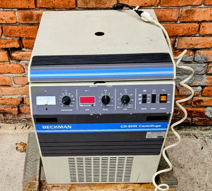 REFURBISHED BECKMAN GS-6K REFRIGERATED CENTRIFUGE GH3.8 ROTOR WATCHVIDEOFREESHIP