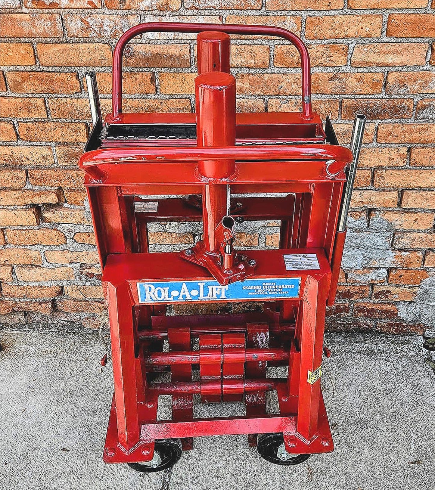120/DAYWARRANTY PAIR ROLL-A-LIFT M4 ONWHEELS HEAVY DUTY HYDRAULIC MOVER FREESHIP