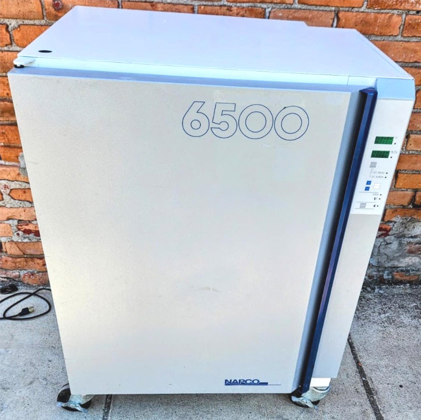 REFURBISHED JOUAN NAPCO 6500TC CO2 INCUBATOR 3RACKS & WHEELS FREESHIP WATCHVIDE0