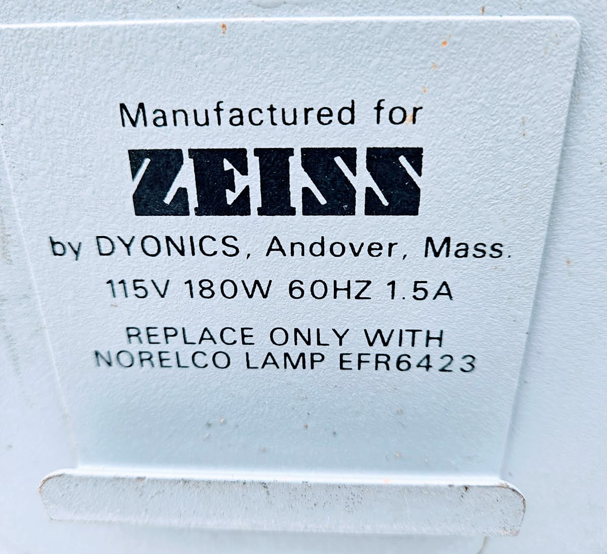 VINTAGE CARL ZEISS MODEL 310187 ILLUMINATOR For Stand FREESHIP