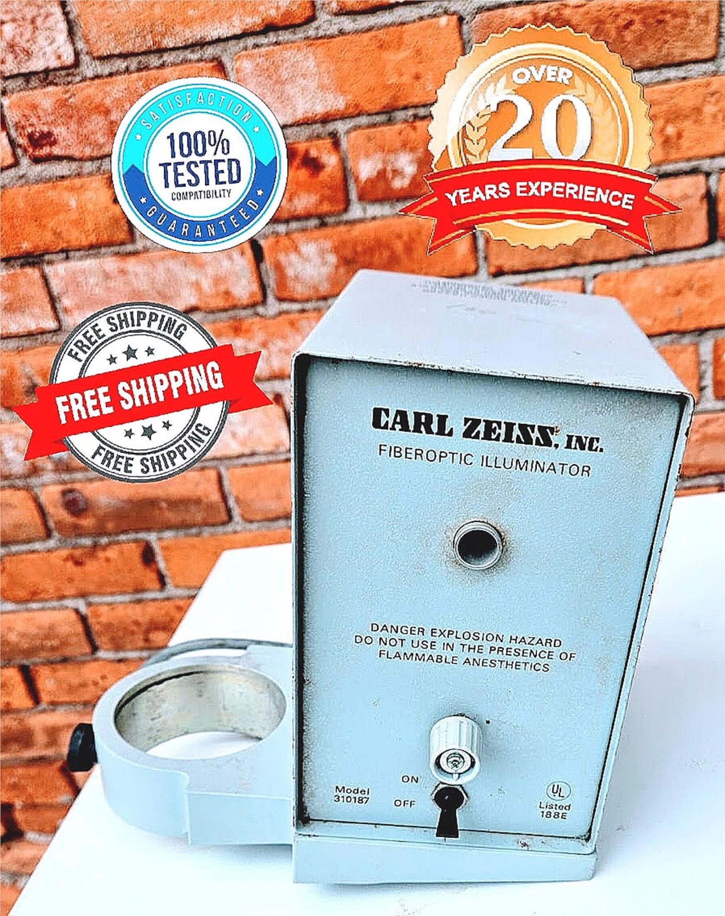 VINTAGE CARL ZEISS MODEL 310187 ILLUMINATOR For Stand FREESHIP