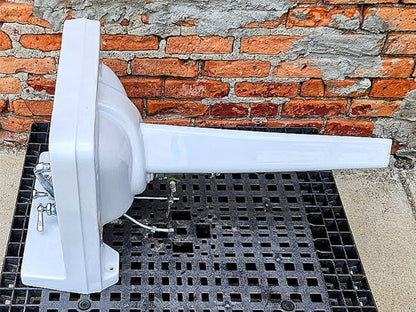 RECLAIMED VINTAGE ART DECO CRANE NORWICH PEG-LEG PEDESTAL FAUCET SINK FREE SHIP