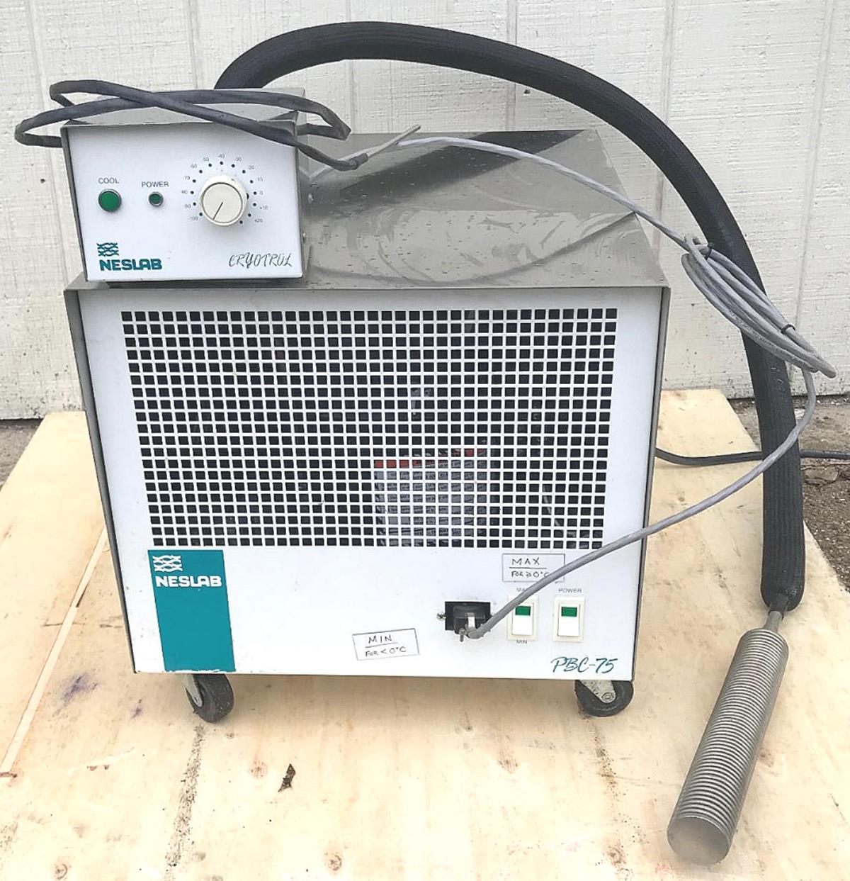 NESLAB PBC-75 PORTABLE BATH COOLER & CRYOTOL TEMPERATURE CONTROL FREE SHIPPING