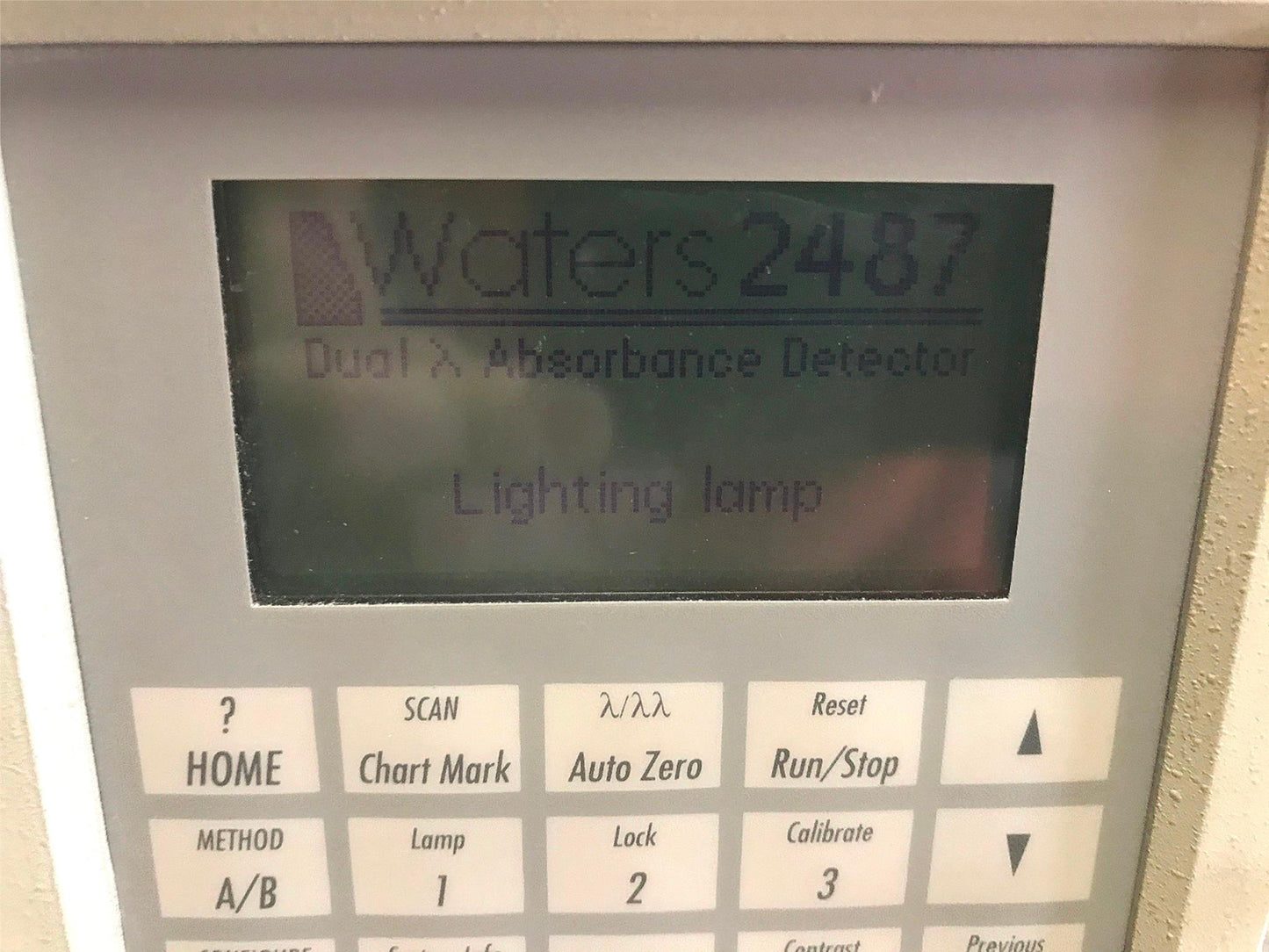 WATERS 2487 DUAL ABSORBANCE DETECTOR 100%GUARANTEED WATCH VIDEO FREESHIP
