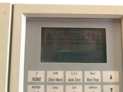 WATERS 2487 DUAL ABSORBANCE DETECTOR 100%GUARANTEED WATCH VIDEO FREESHIP