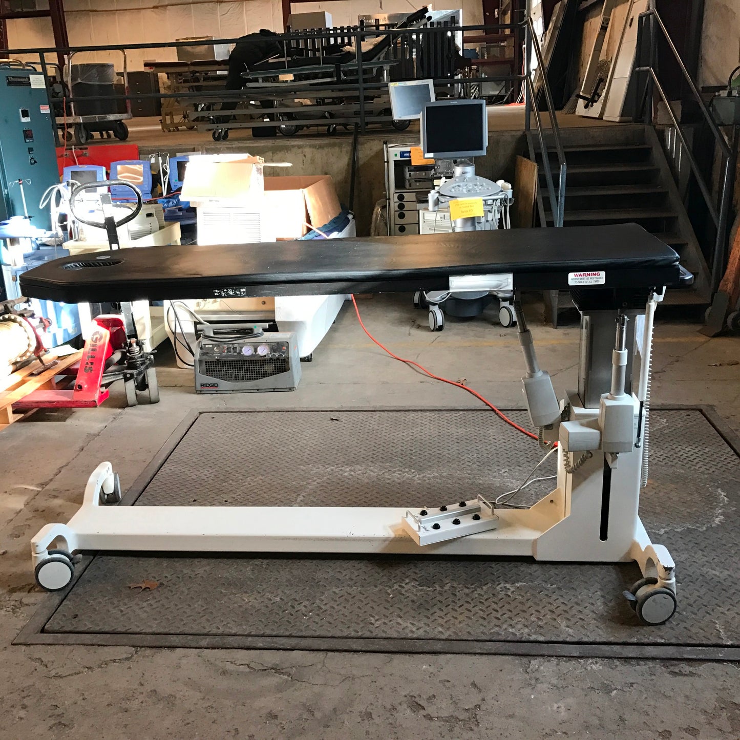 IDI ASPECT 100RT X-Ray CArm HI-LO IMAGING EXAM TABLE FOOT HAND REMOTE WATCHVIDEO