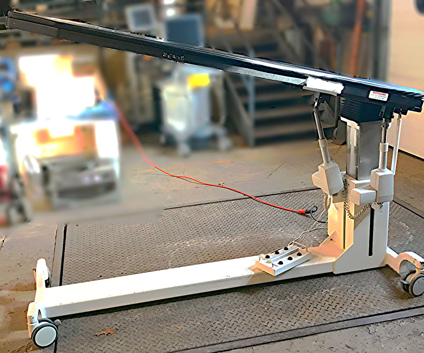 IDI ASPECT 100RT X-Ray CArm HI-LO IMAGING EXAM TABLE FOOT HAND REMOTE WATCHVIDEO