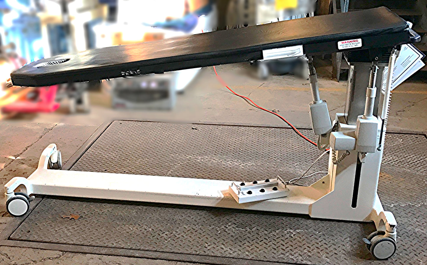 IDI ASPECT 100RT X-Ray CArm HI-LO IMAGING EXAM TABLE FOOT HAND REMOTE WATCHVIDEO