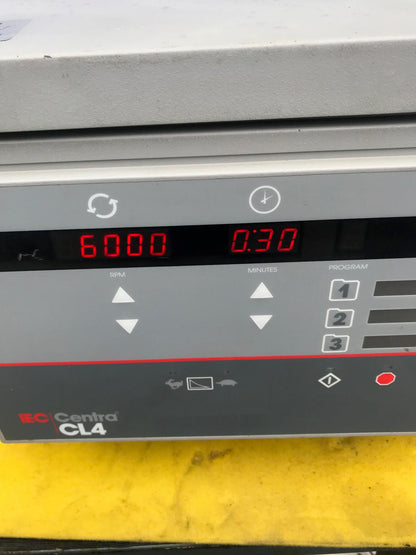 REFURBISHED IEC CL-4 CENTRIFUGE with 818 ROTOR WATCH VIDEO FREE SHIPPING