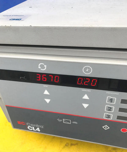 REFURBISHED IEC CL-4 CENTRIFUGE with 818 ROTOR WATCH VIDEO FREE SHIPPING