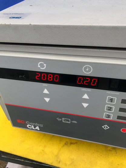 REFURBISHED IEC CL-4 CENTRIFUGE with 818 ROTOR WATCH VIDEO FREE SHIPPING