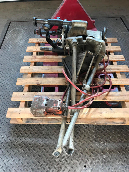 RIDGID 300 POWER DRIVE PIPE THREADING GROOVING CUTTER MACHINE STAND FREESHIPPING