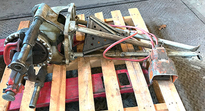 RIDGID 300 POWER DRIVE PIPE THREADING GROOVING CUTTER MACHINE STAND FREESHIPPING