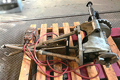 RIDGID 300 POWER DRIVE PIPE THREADING GROOVING CUTTER MACHINE STAND FREESHIPPING