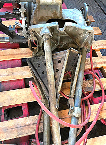 RIDGID 300 POWER DRIVE PIPE THREADING GROOVING CUTTER MACHINE STAND FREESHIPPING