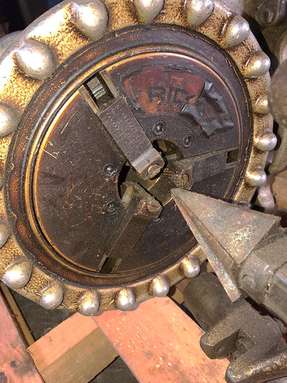 RIDGID 300 POWER DRIVE PIPE THREADING GROOVING CUTTER MACHINE STAND FREESHIPPING