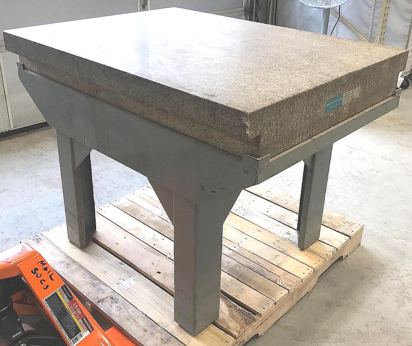 3x5 Feet STANDRIDGE PRECISION GRANITE® SURFACE PLATE OPTICAL ANTIVIBRATION TABLE