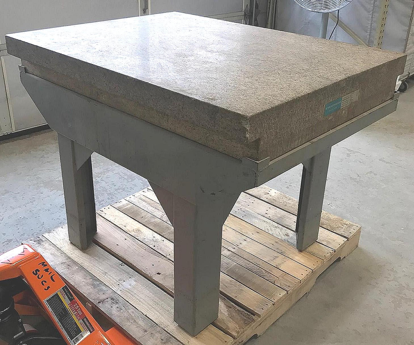 3x5 Feet STANDRIDGE PRECISION GRANITE® SURFACE PLATE OPTICAL ANTIVIBRATION TABLE