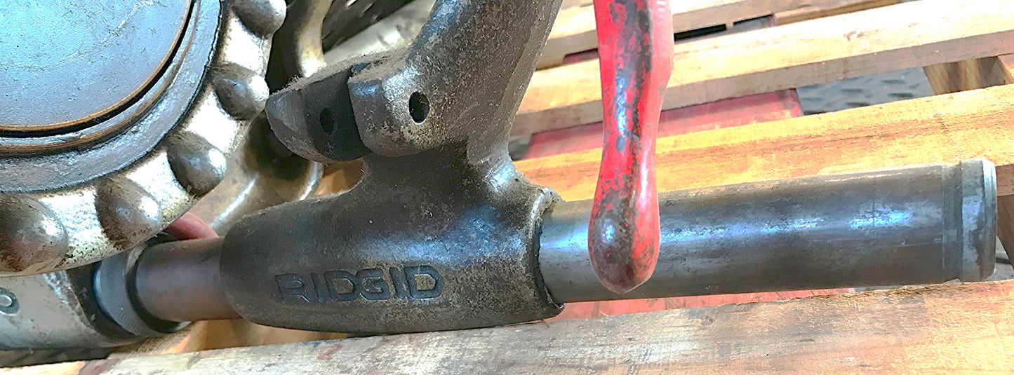 RIDGID 300 POWER DRIVE PIPE THREADING GROOVING CUTTER MACHINE STAND FREESHIPPING