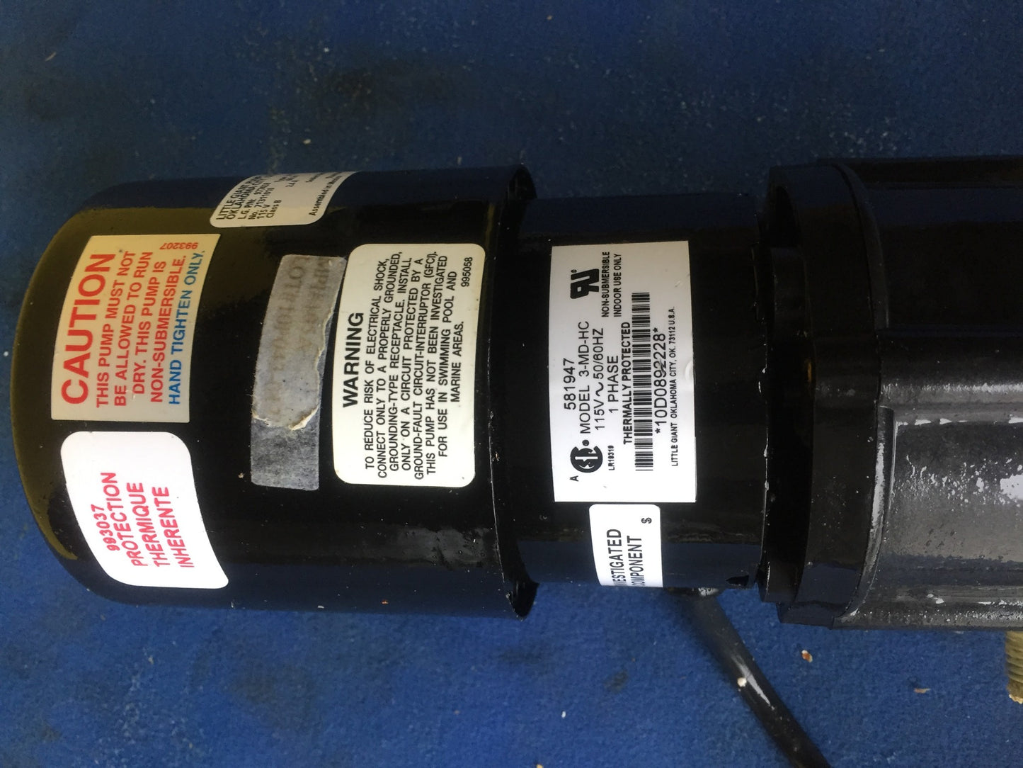 AQUATEC DDP550 HIGH FLOW DELIVERY PUMP with 4FEET FREE SHIPPING