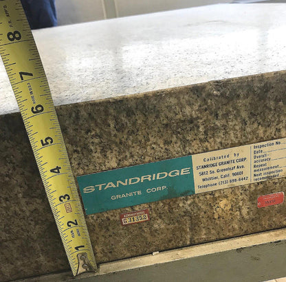 3x5 Feet STANDRIDGE PRECISION GRANITE® SURFACE PLATE OPTICAL ANTIVIBRATION TABLE