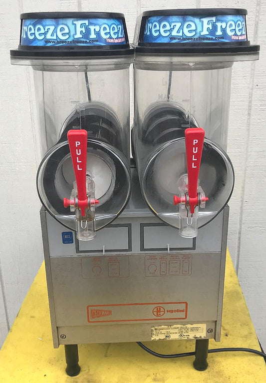 CECILWARE UGOLINI NHT2UL SLUSH FROZEN MARGARITA DRINK MACHIN WATCHVIDEO FREESHIP