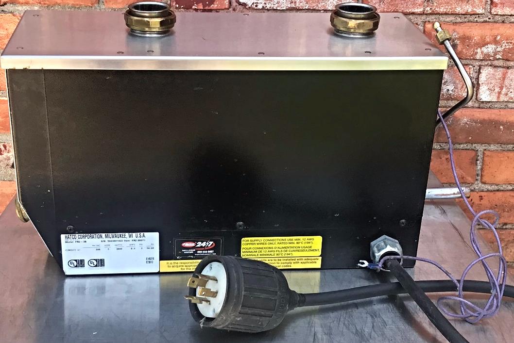 HATCO FR2-3B HYDRO HEATER FOD RETHERMALIZER BAIN MARIE PERFECT FREE SHIPPING