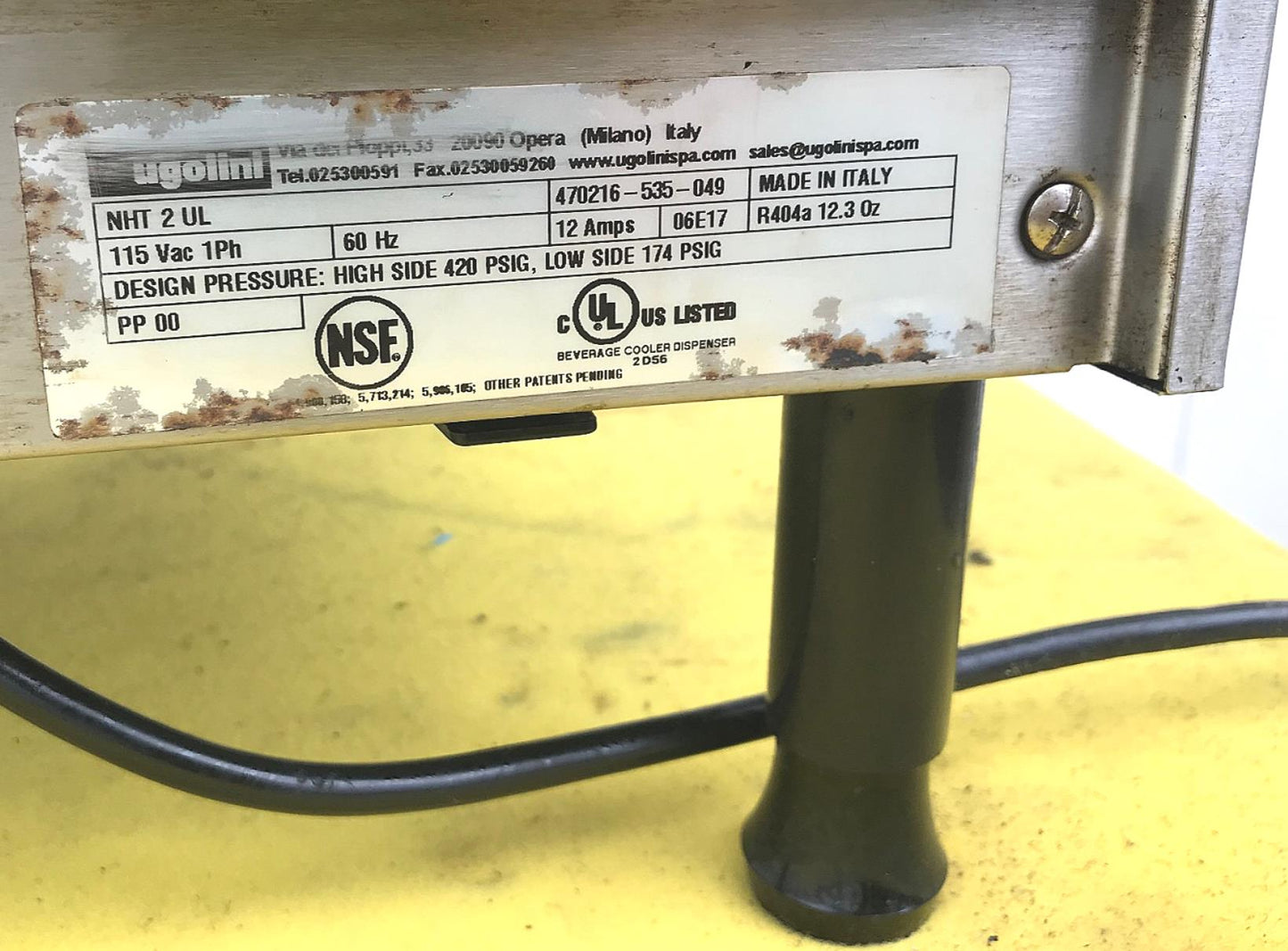 CECILWARE UGOLINI NHT2UL SLUSH FROZEN MARGARITA DRINK MACHIN WATCHVIDEO FREESHIP