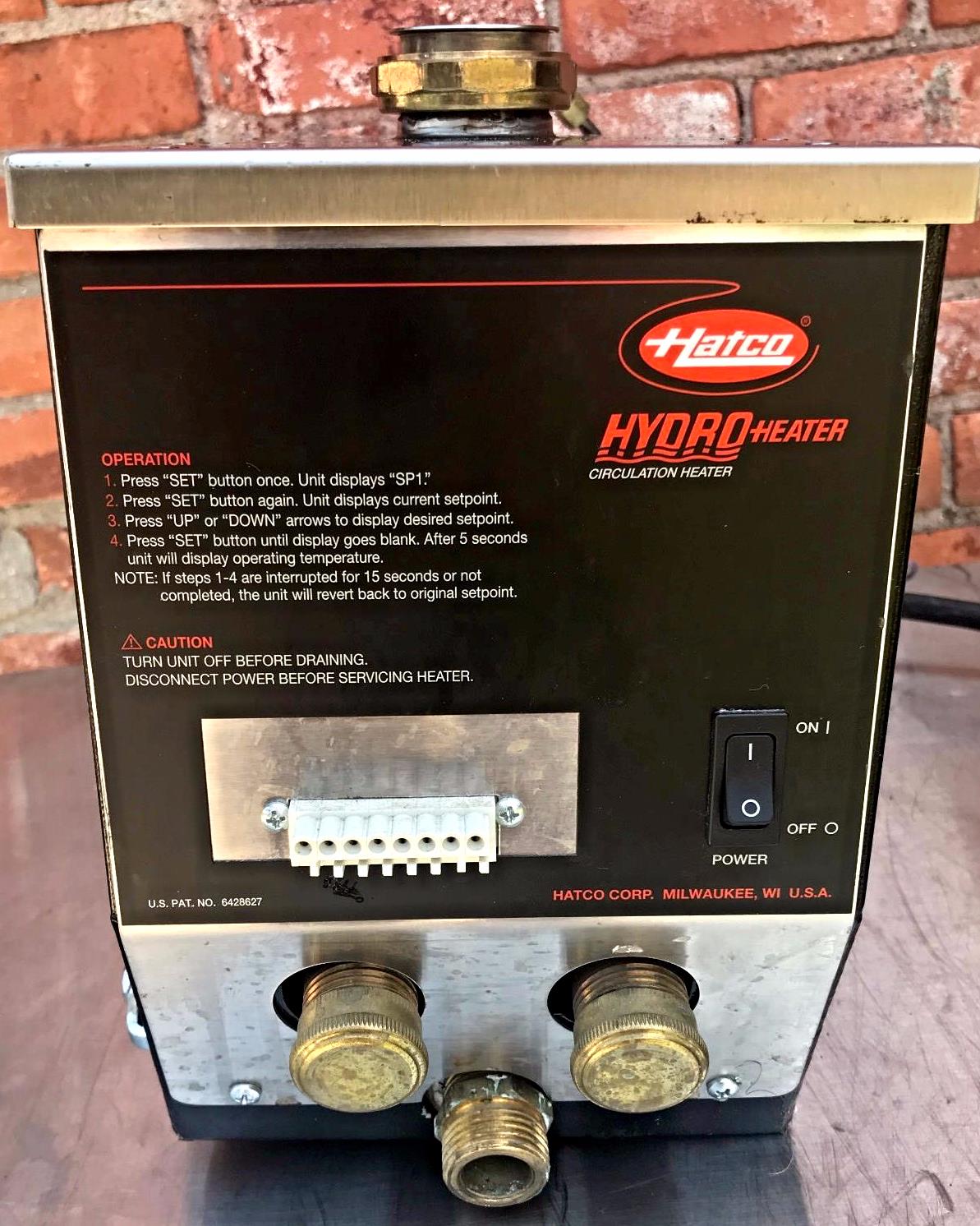 HATCO FR2-3B HYDRO HEATER FOD RETHERMALIZER BAIN MARIE PERFECT FREE SHIPPING