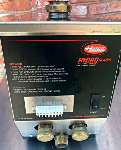HATCO FR2-3B HYDRO HEATER FOD RETHERMALIZER BAIN MARIE PERFECT FREE SHIPPING